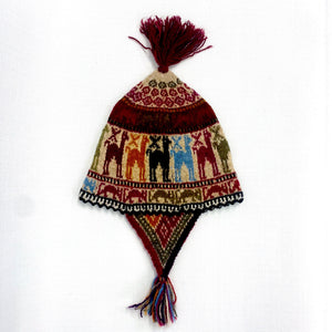 Kids Alpaca Peruvian Hat
