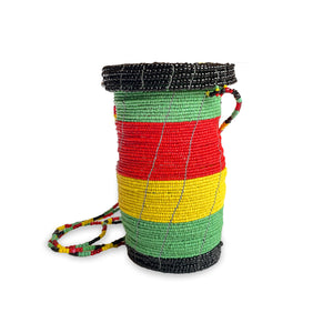 Harare Beaded Bag Multicolour Stripes IV