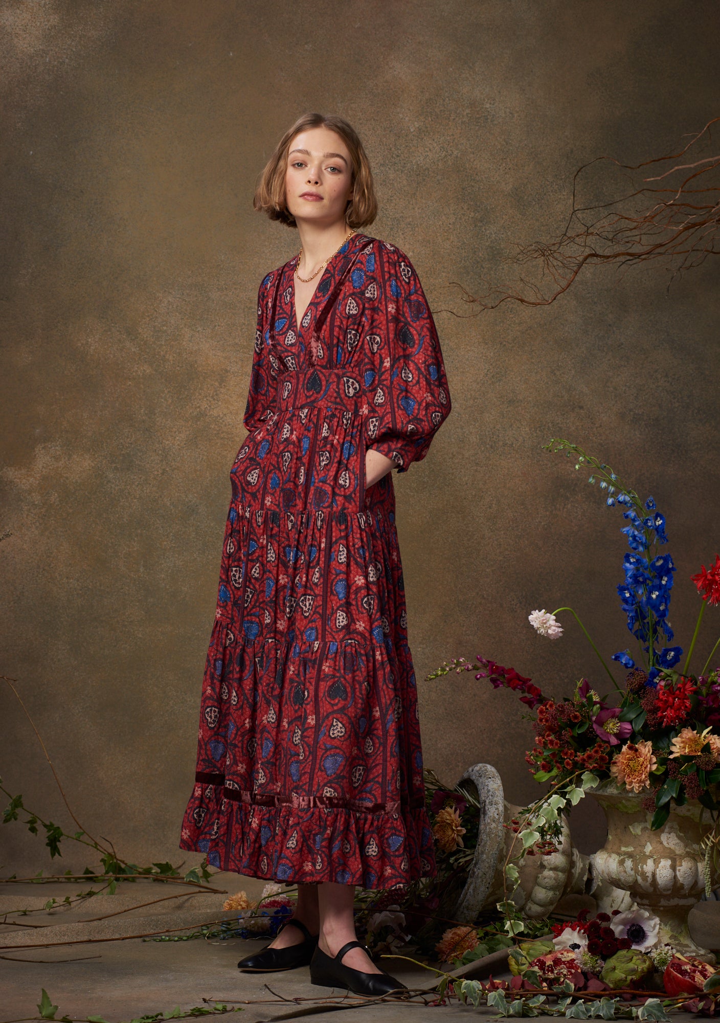 Margherita Dress Batik Heart