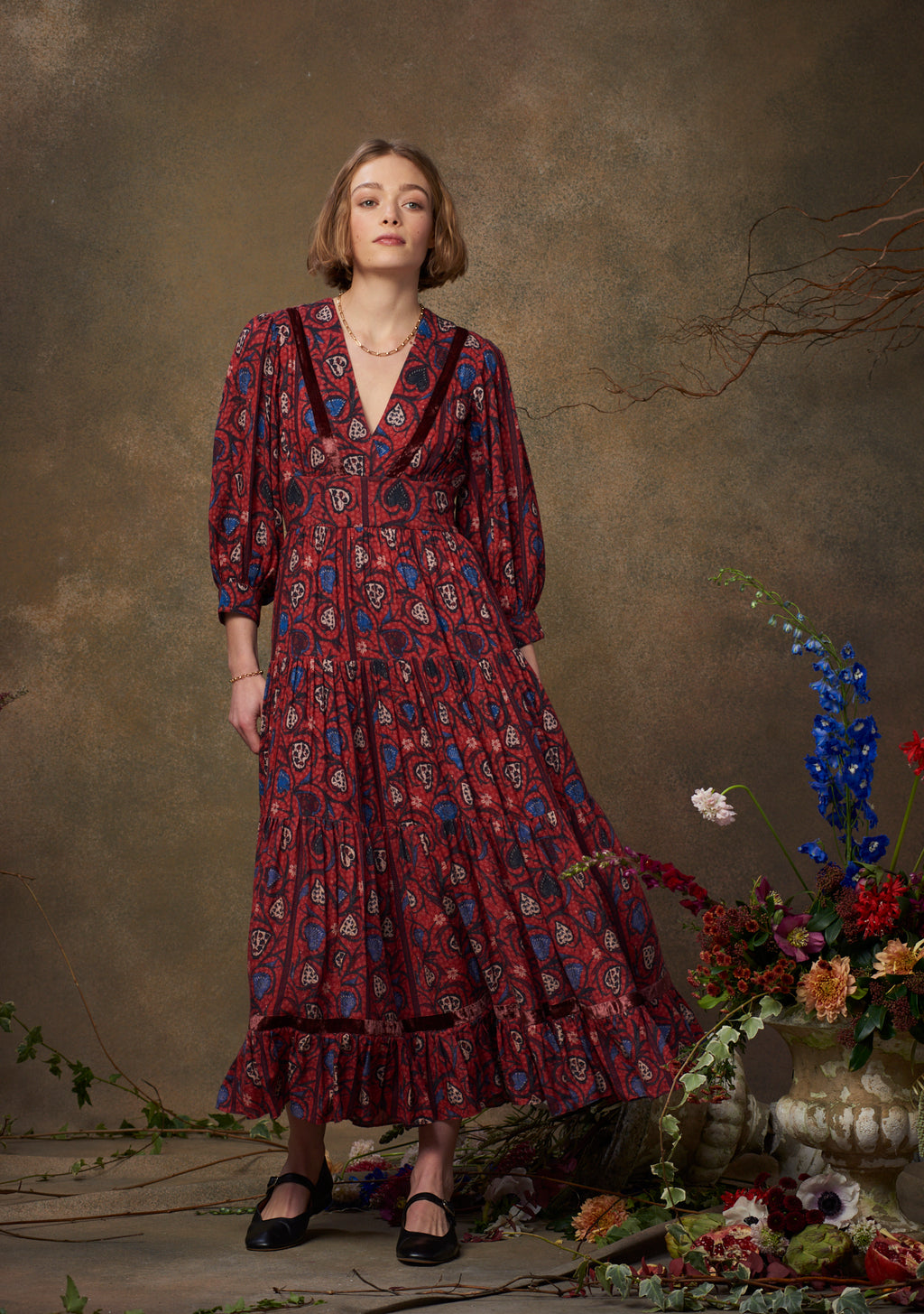 Margherita Dress Batik Heart