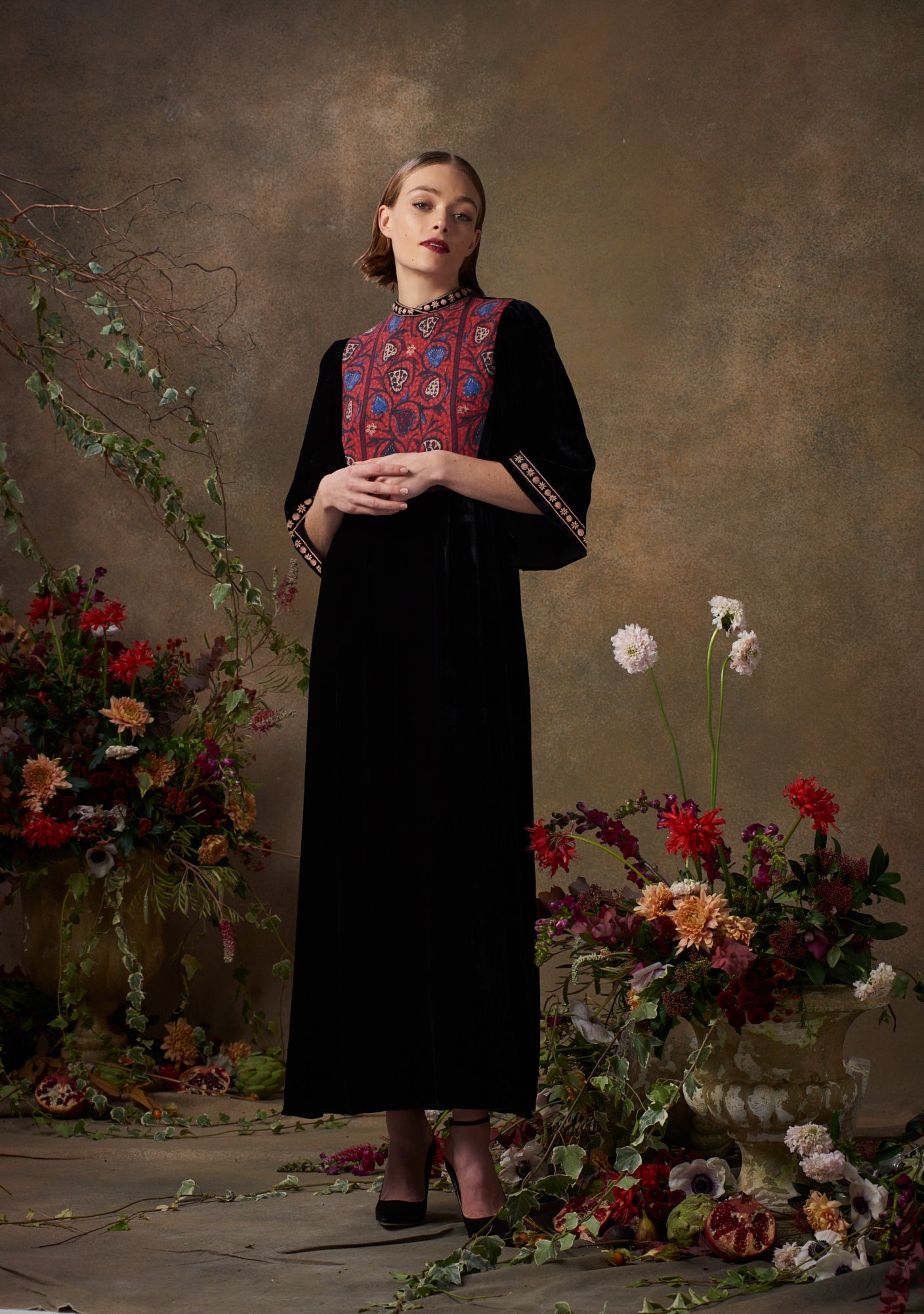 Lydia Dress Batik Heart