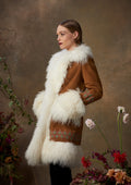 Bibi Coat Tan Suede