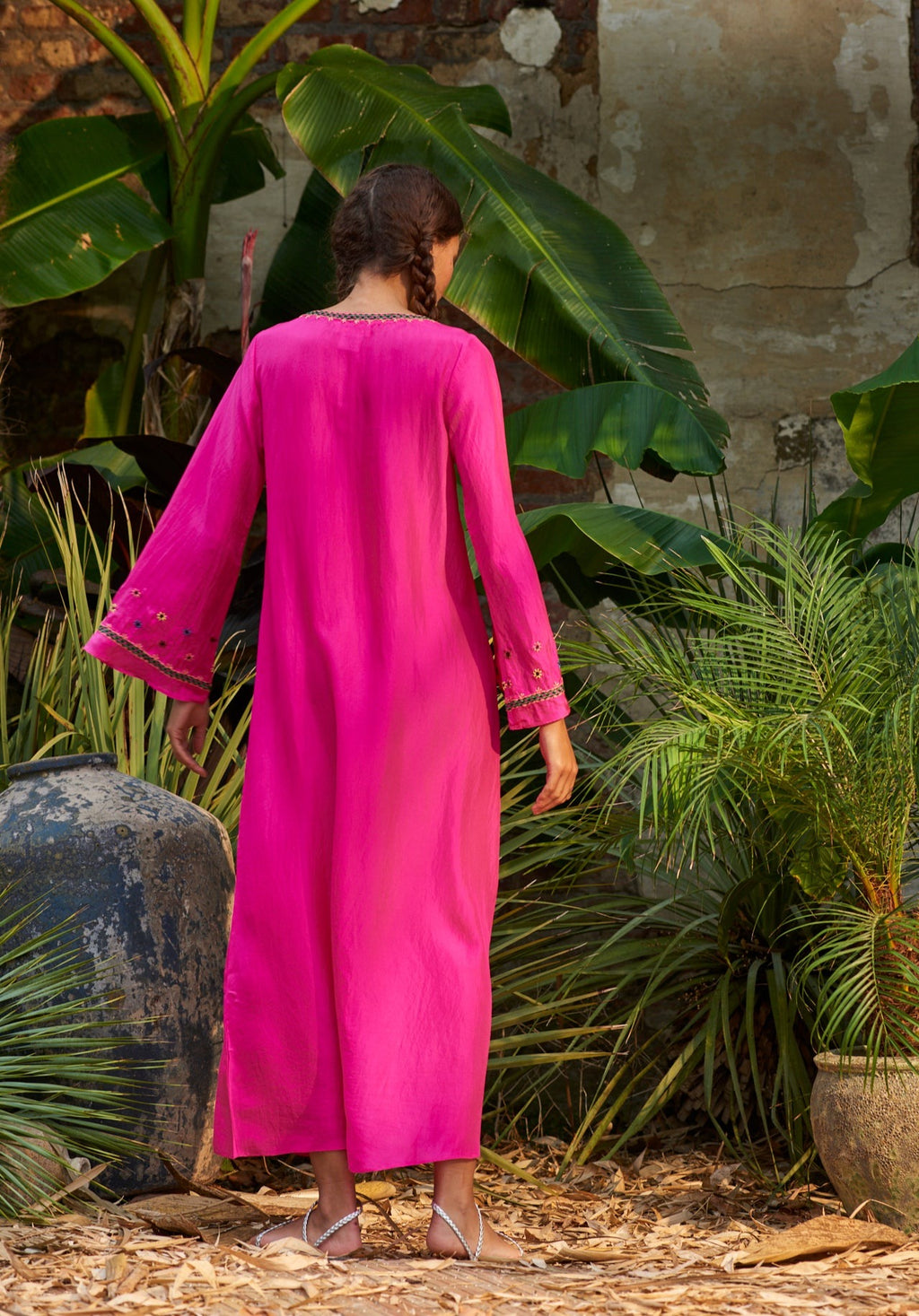 India Kaftan Pink II