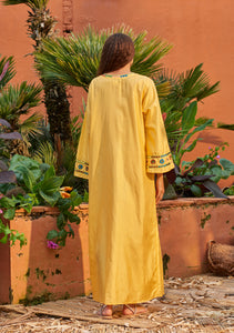 India Kaftan Yellow