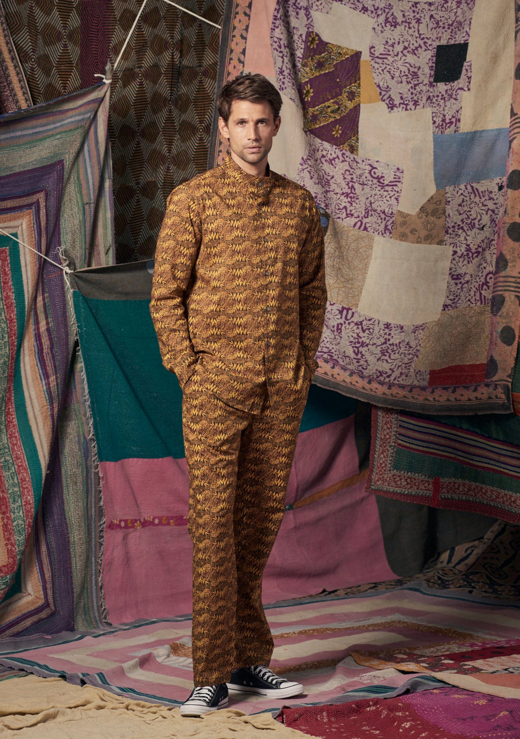 Mens Pablo Pants Bengal Tiger Cotton