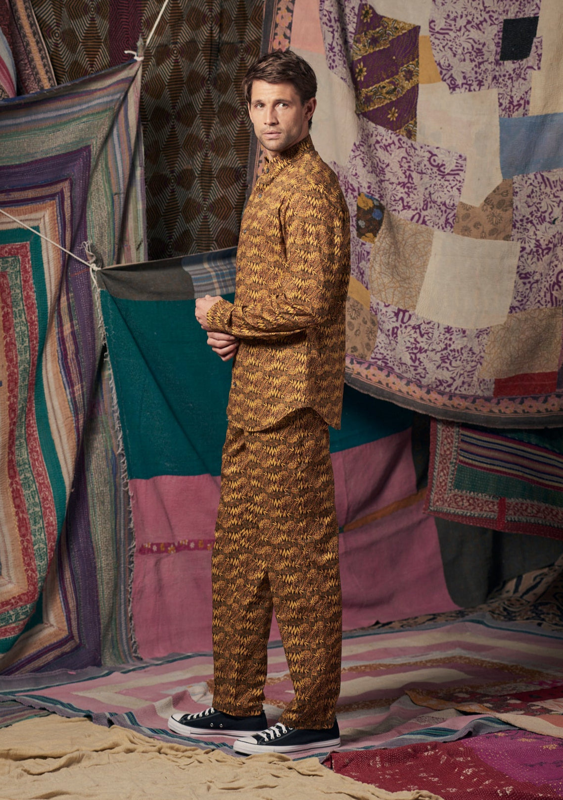 Mens Pablo Pants Bengal Tiger Cotton