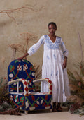 Beaded Yoruba Chair III