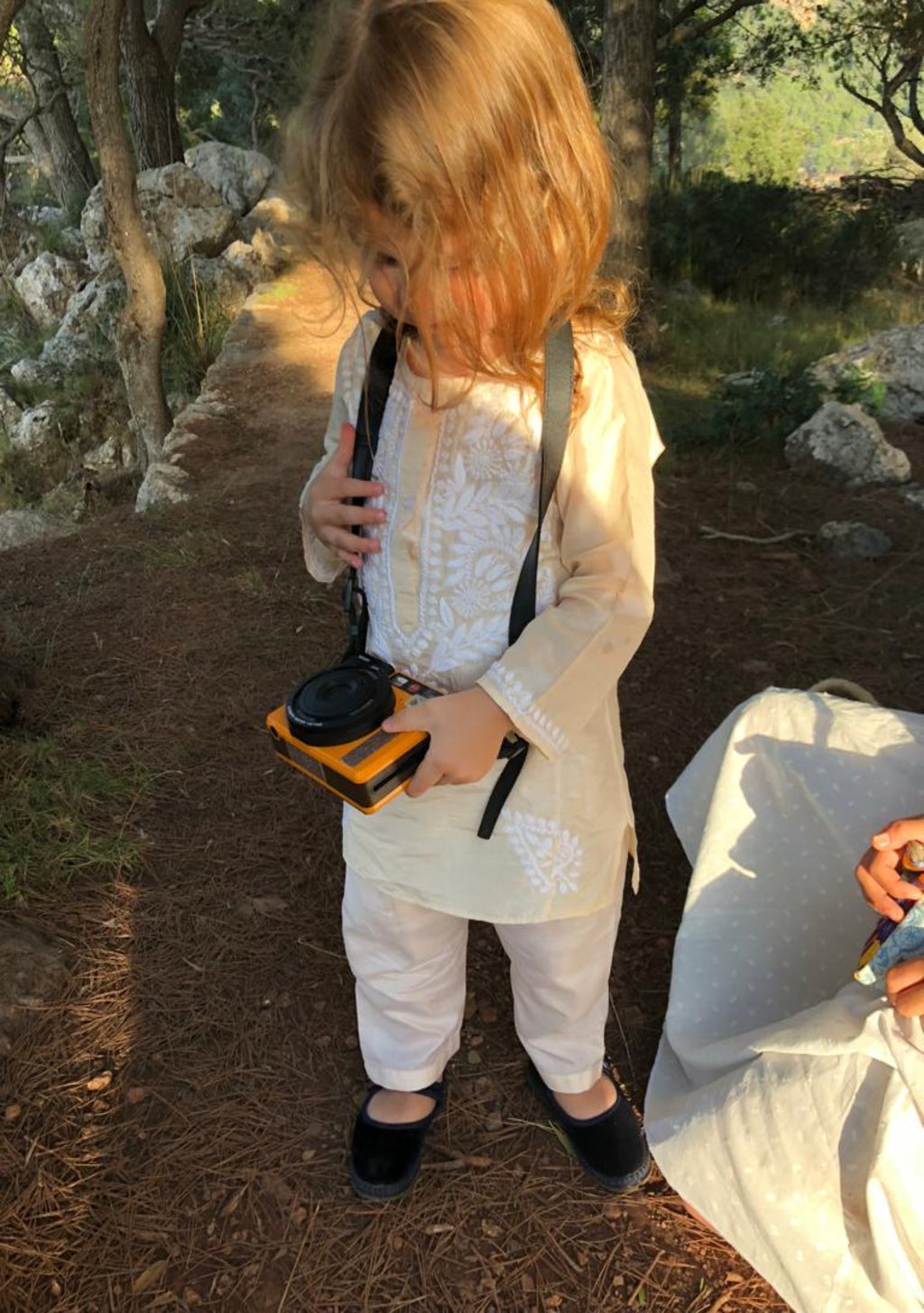 Kids Pants White