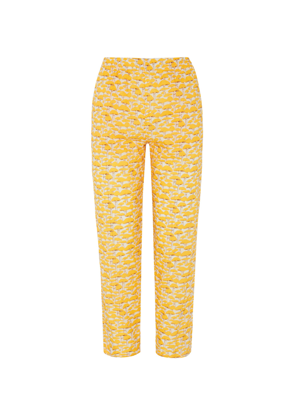 Fern Pants Yellow Mushroom