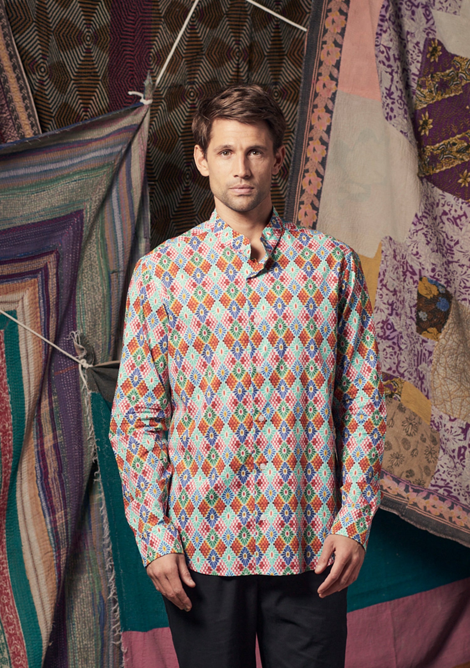 Mens Sasha Shirt Sur La Mer