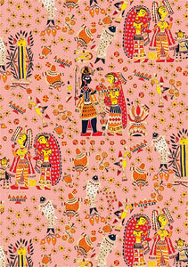 Kids Fran Dress Bihar Blessing Peach