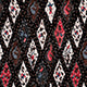 Touba Dress Batik Diamond with Silver Embroidery