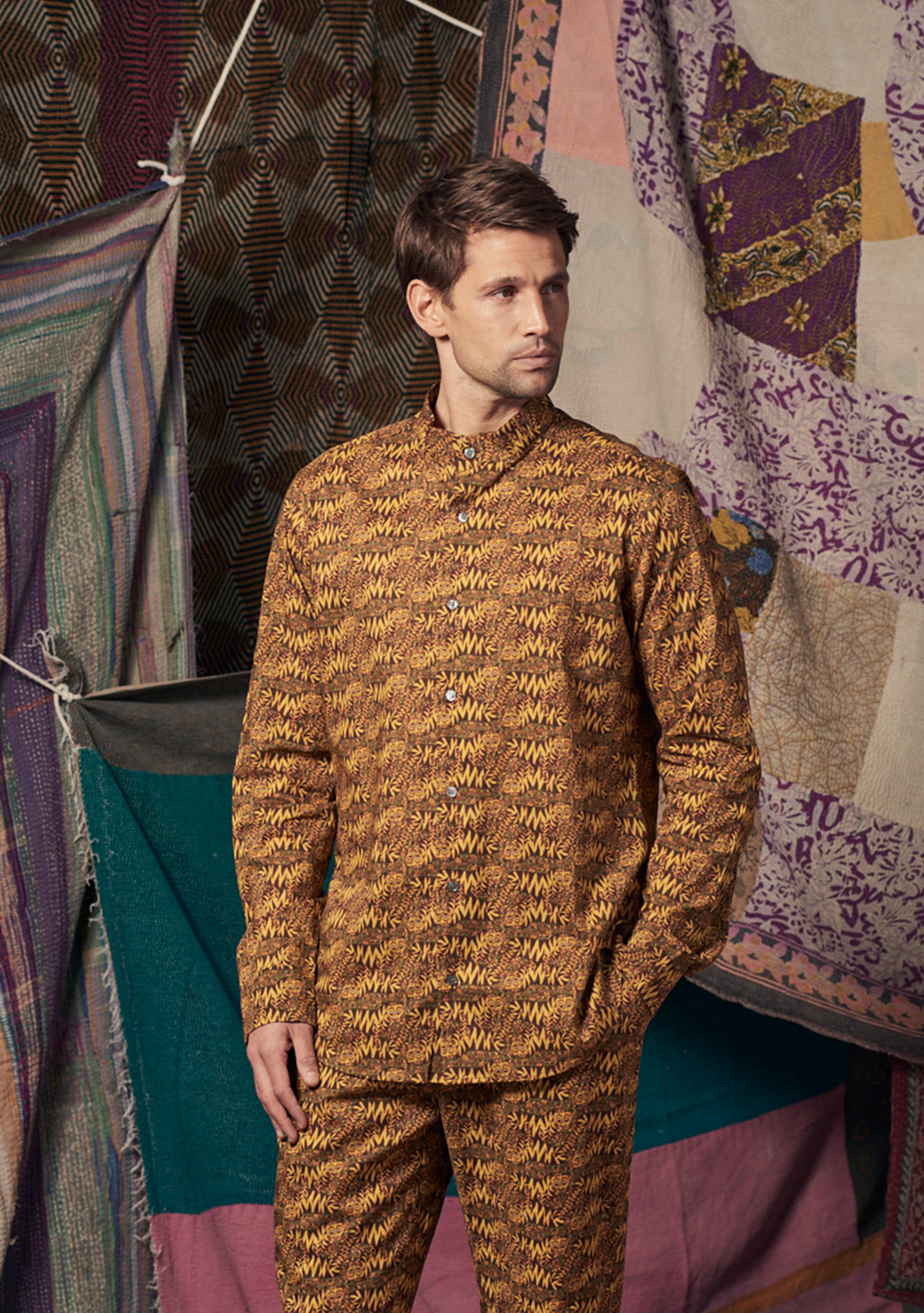 Mens Sasha Shirt Bengal Tiger