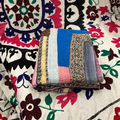 Multicoloured Cotton Kantha Throw X