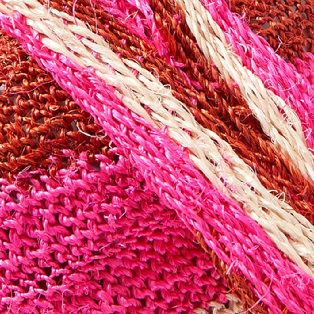 Rainbow Fique Mochila Red and Pink