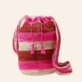 Rainbow Fique Mochila Red and Pink