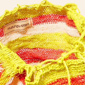 Rainbow Fique Mochila Orange and Yellow