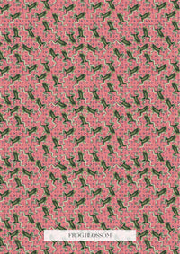 Kids Fran Dress Frog Blossom