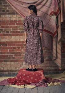 Alexia Dress Folktale Brown