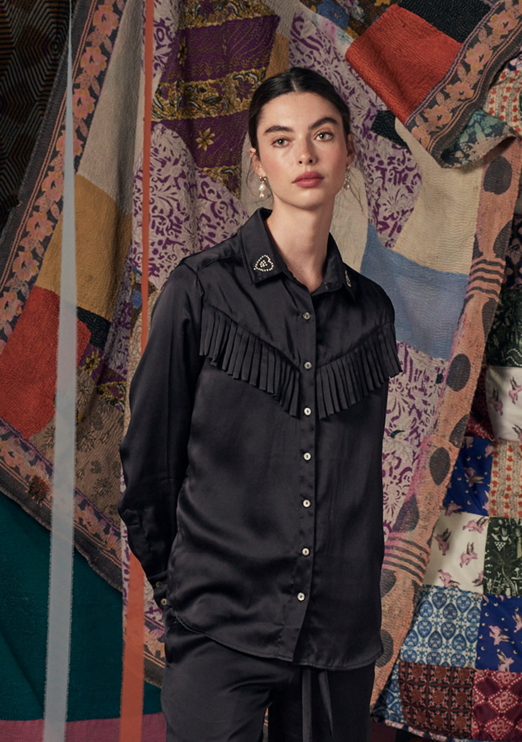 Anika Shirt Black