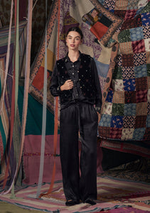 Gigi Gilet Black with Multi