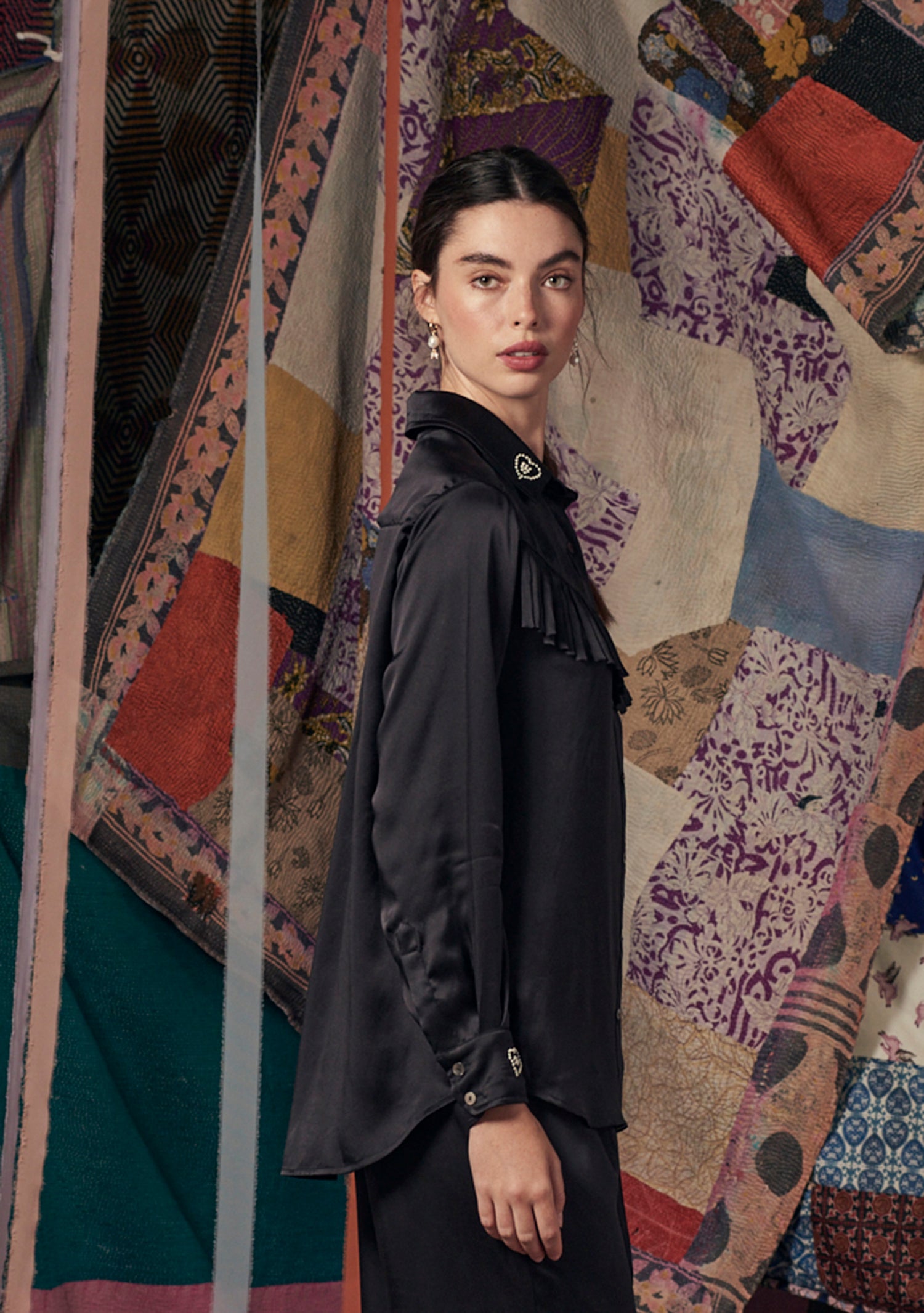 Anika Shirt Black