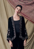 Anouk Jacket Black with Beaded Embroidery