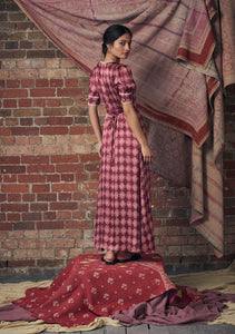 Bianca Dress High Vibrations Garnet