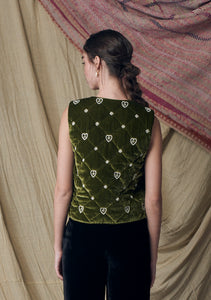 Gigi Gilet Green