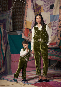 Kids Tali Pants Green
