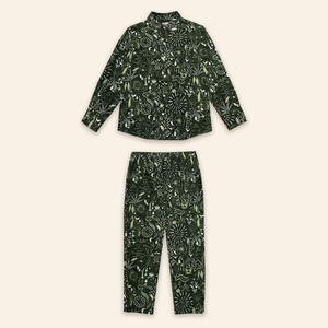 Kids Frankie Shirt and Frankie Pants Folktale Green