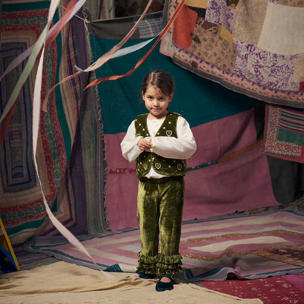 Kids Tali Pants Green