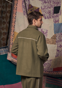 Mens Charlie Jacket Khaki