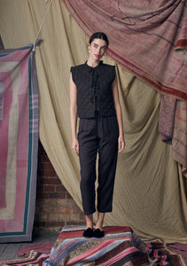 Poppy Gilet Hilltop Black