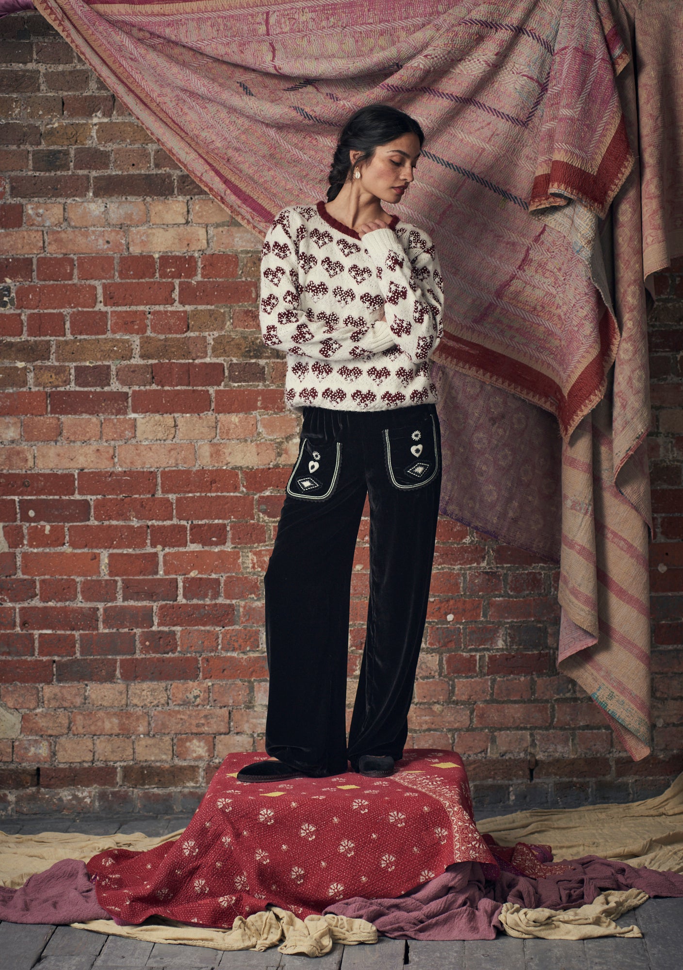 Rose Pants Black