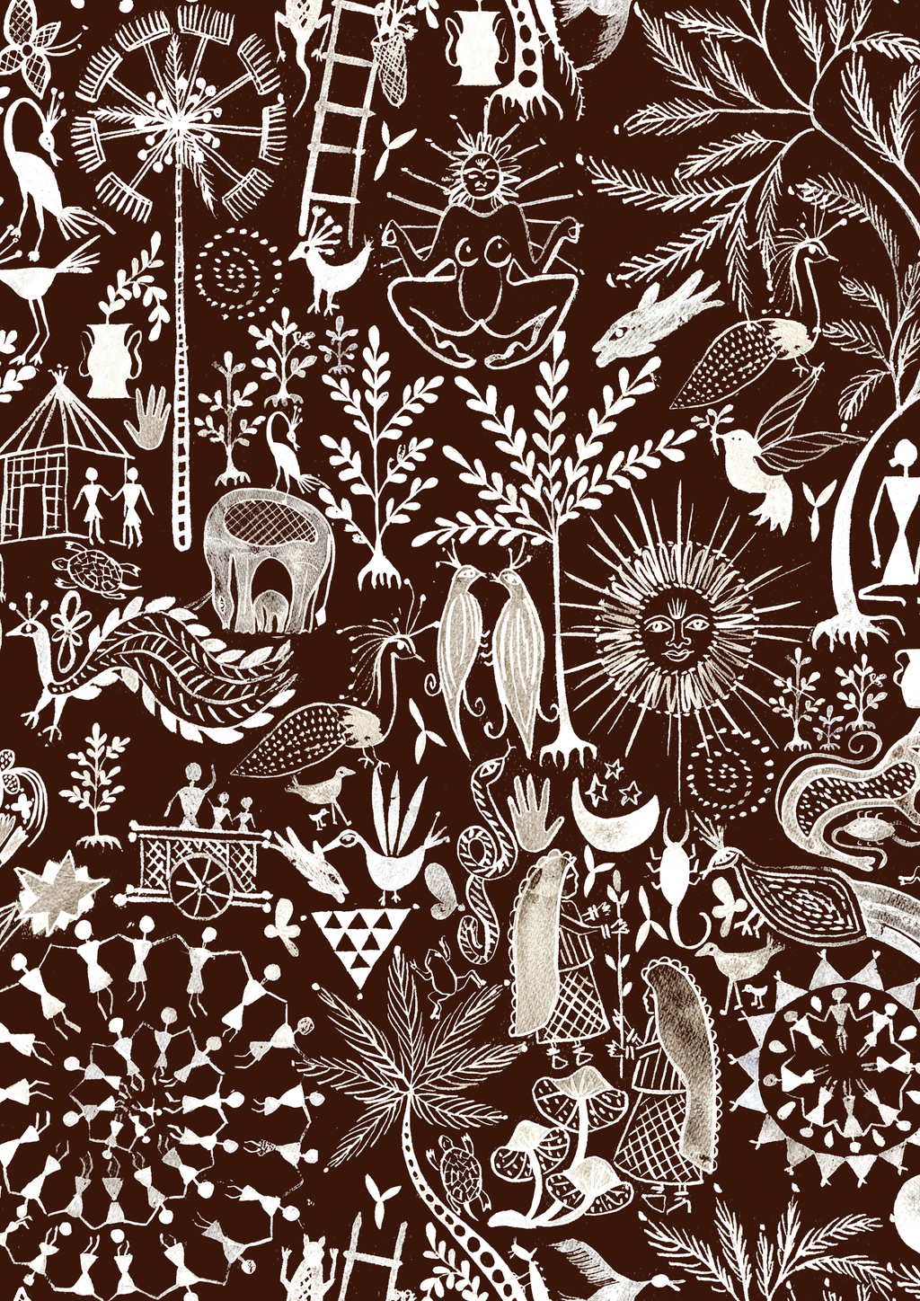 Alexia Dress Folktale Brown