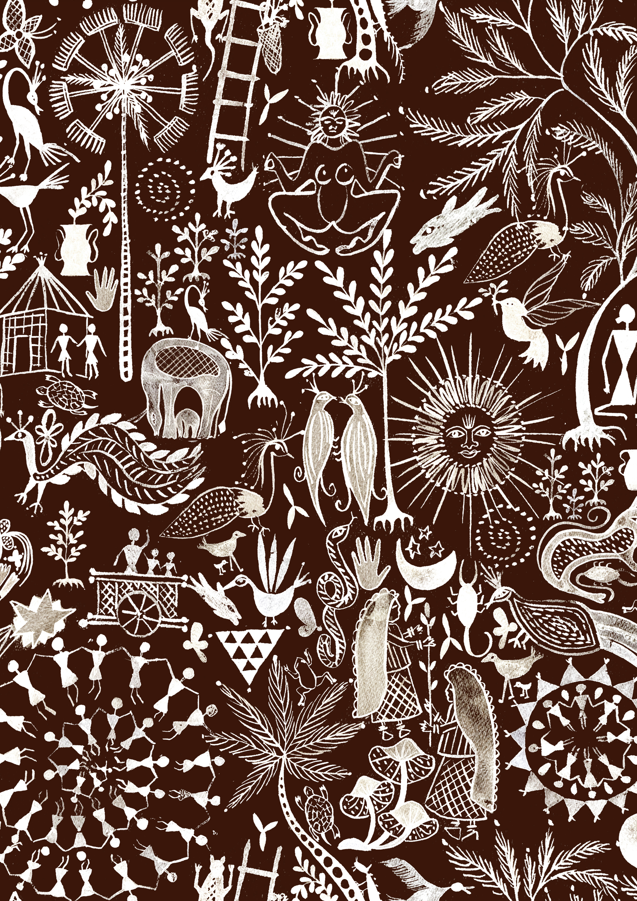 Alexia Dress Folktale Brown