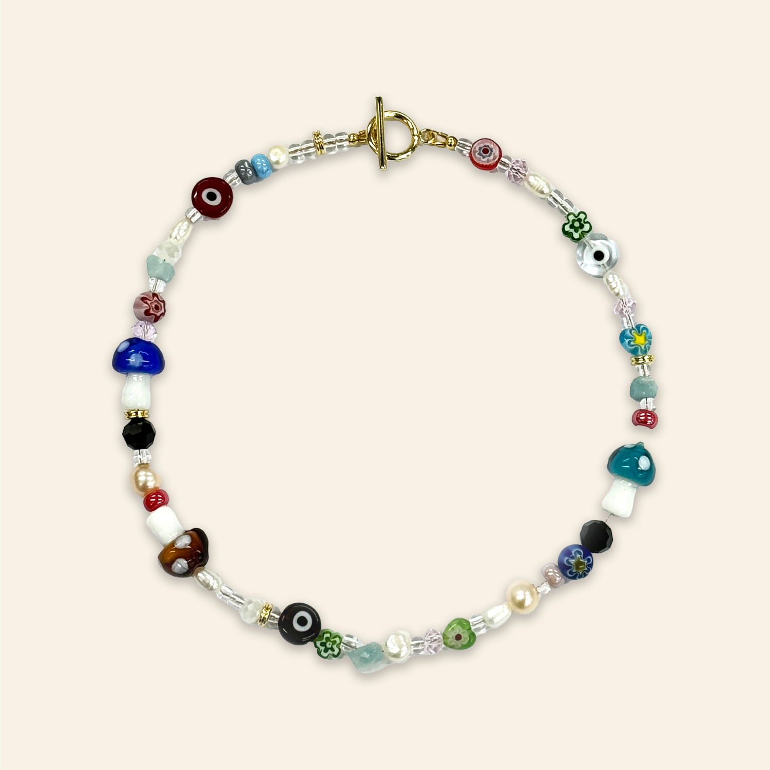 Mixed Charms Choker