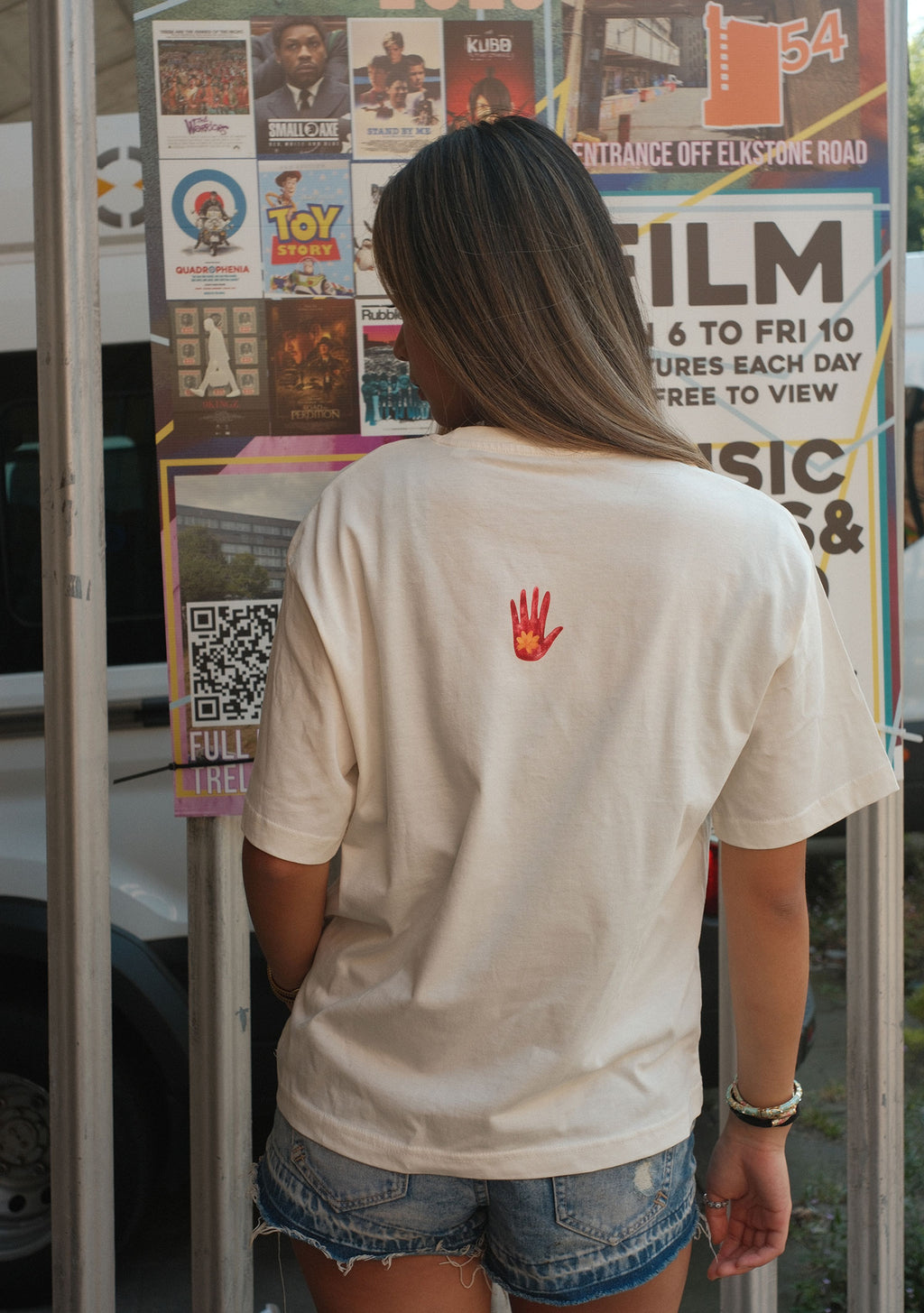 India T-Shirt Cream