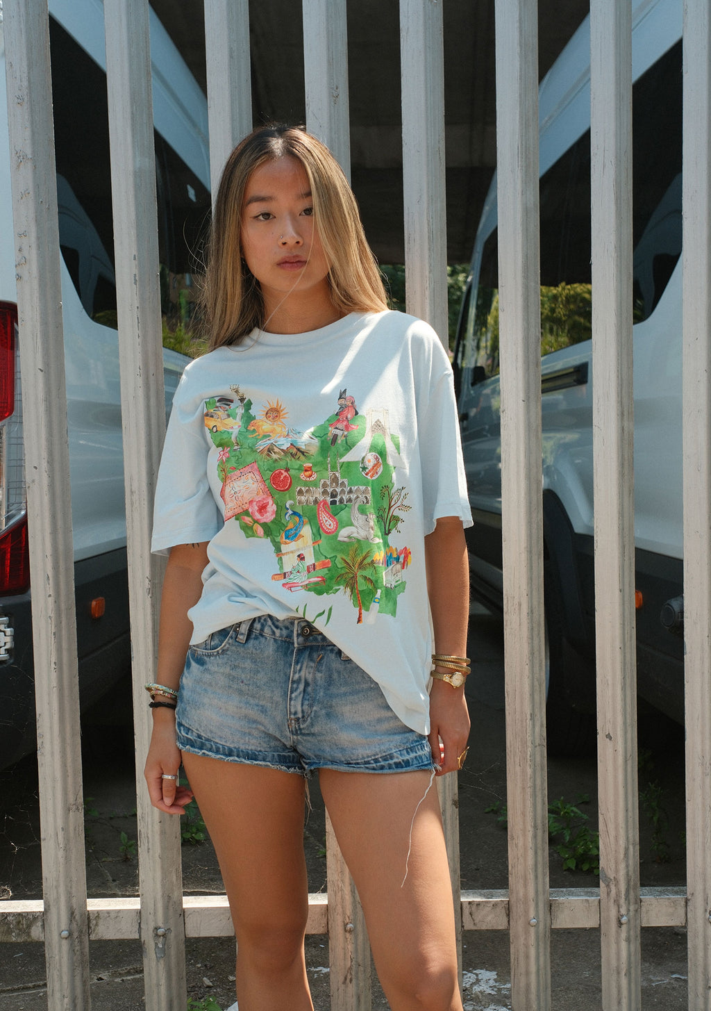 Iran T-Shirt Blue