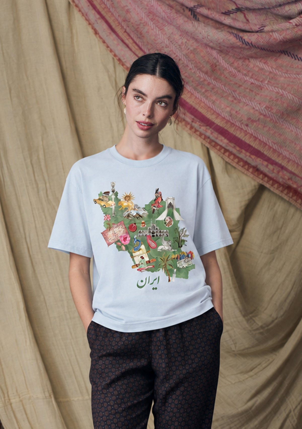 Iran T-Shirt Blue