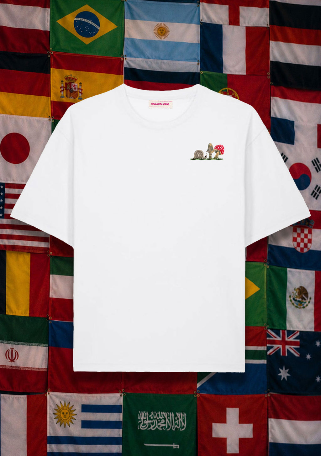 Switzerland Tee White
