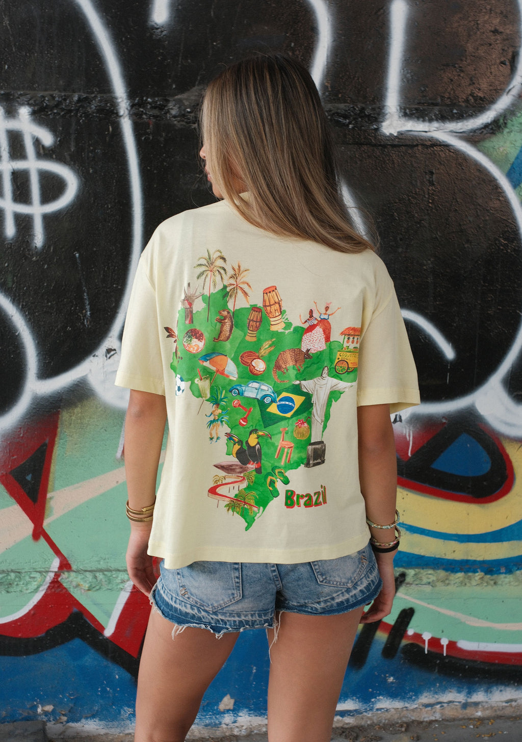 Brazil T-Shirt Yellow