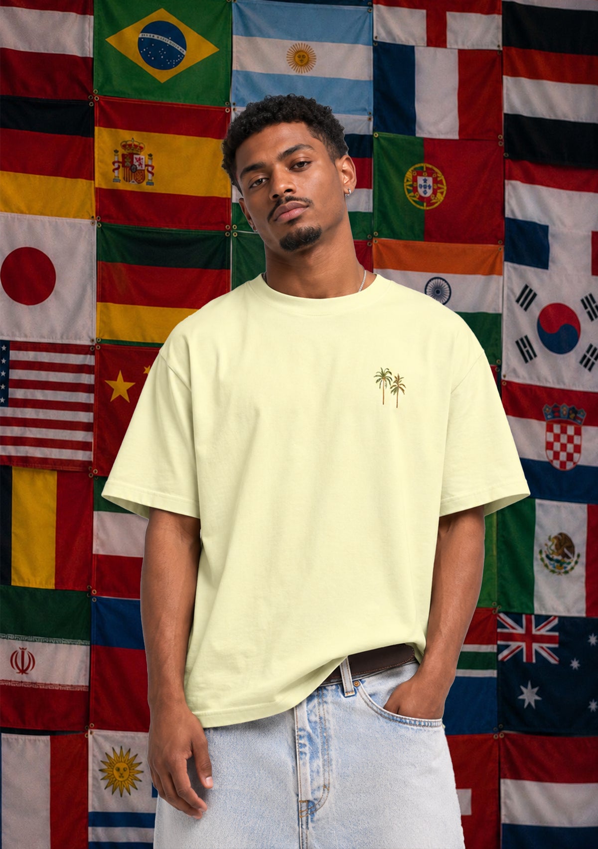 Brazil T-Shirt Yellow