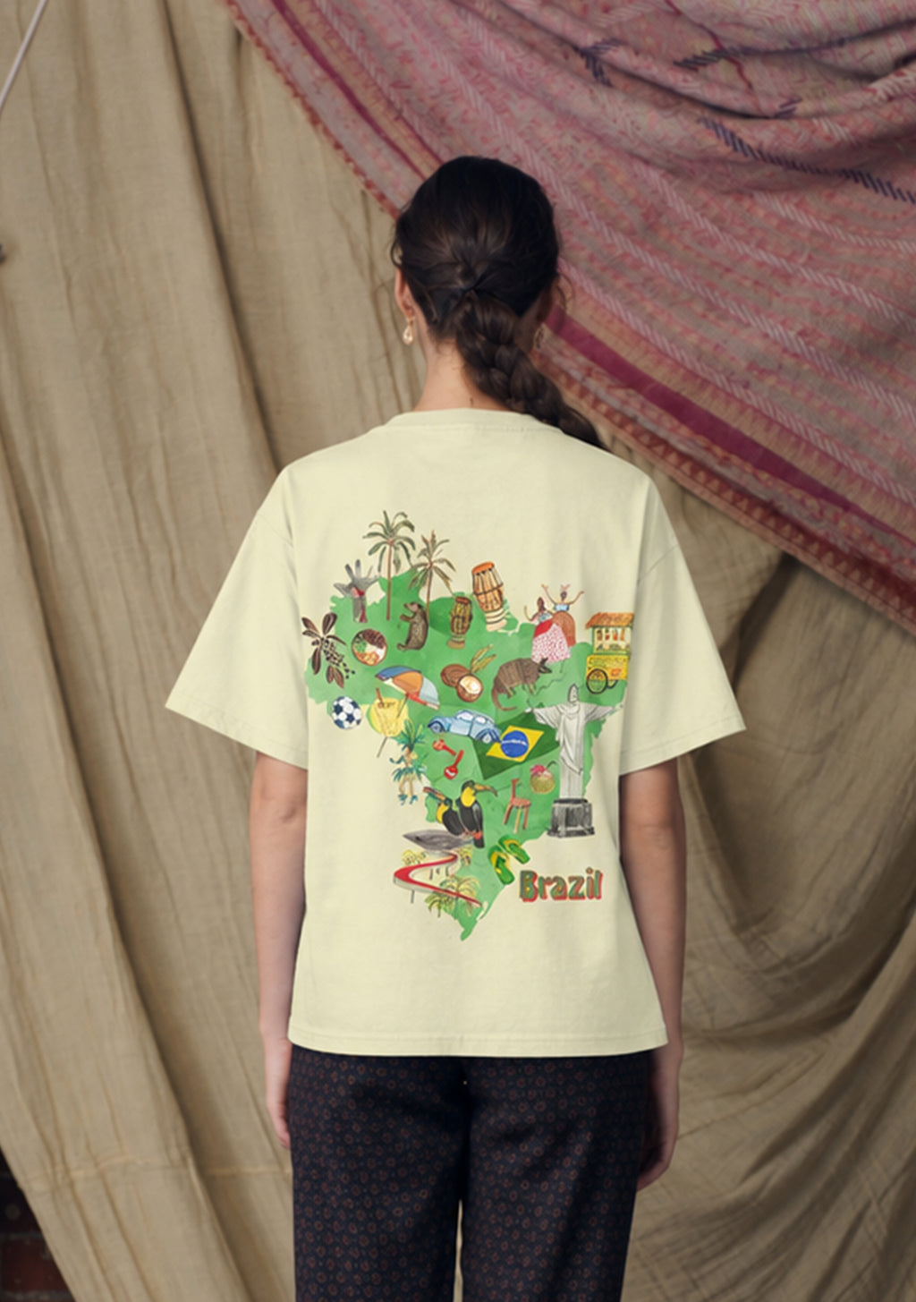 Brazil T-Shirt Yellow