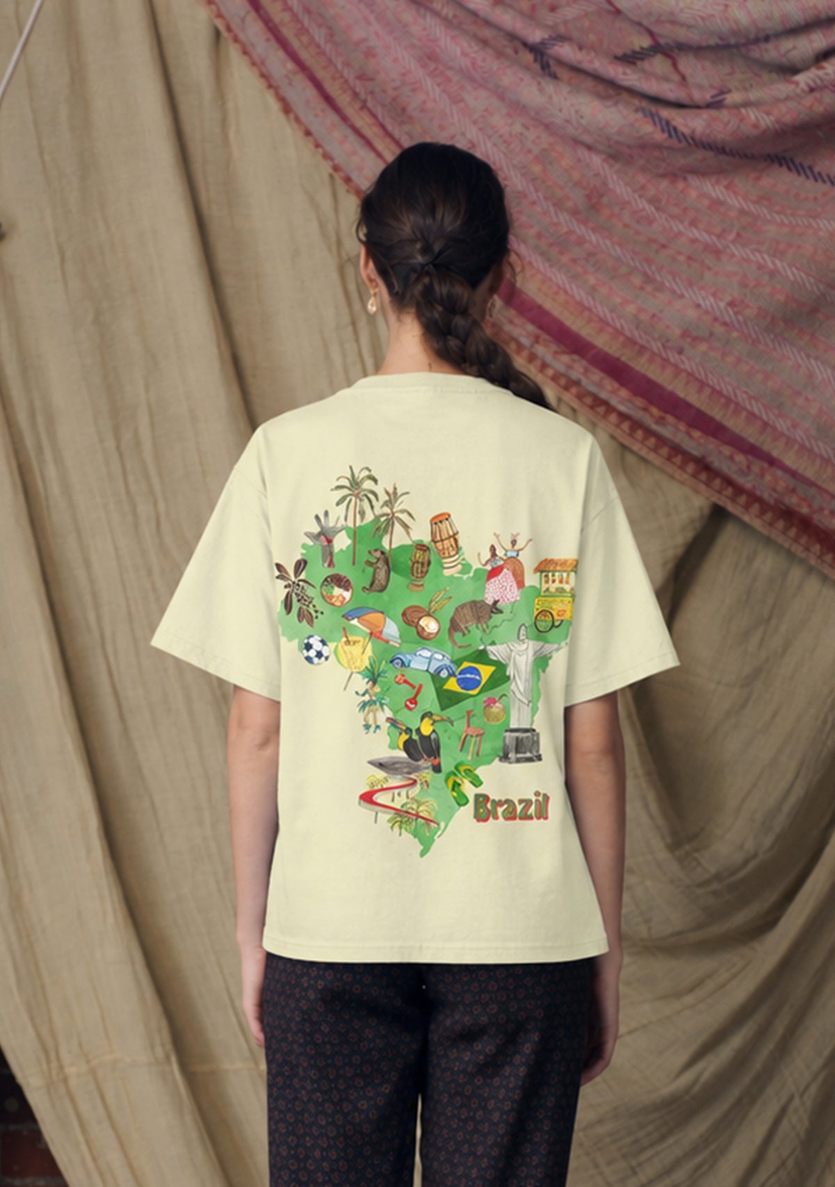 Brazil T-Shirt Yellow