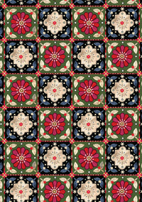 Fern Pants Golshan Grid