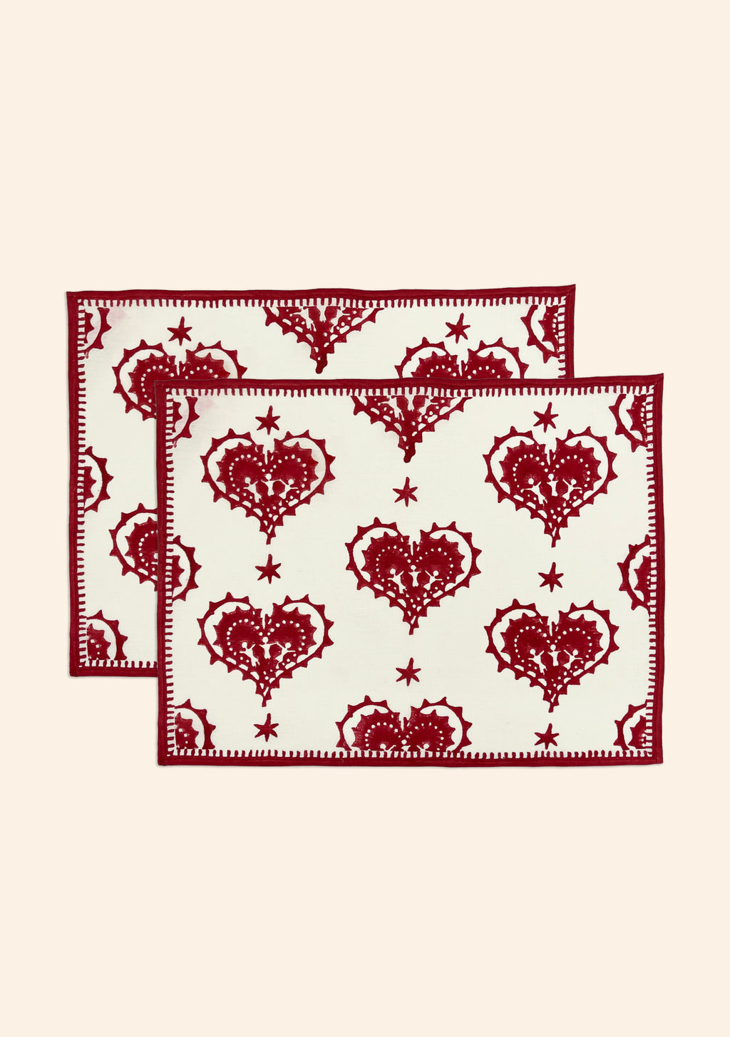 Heart Placemat | Set of Two