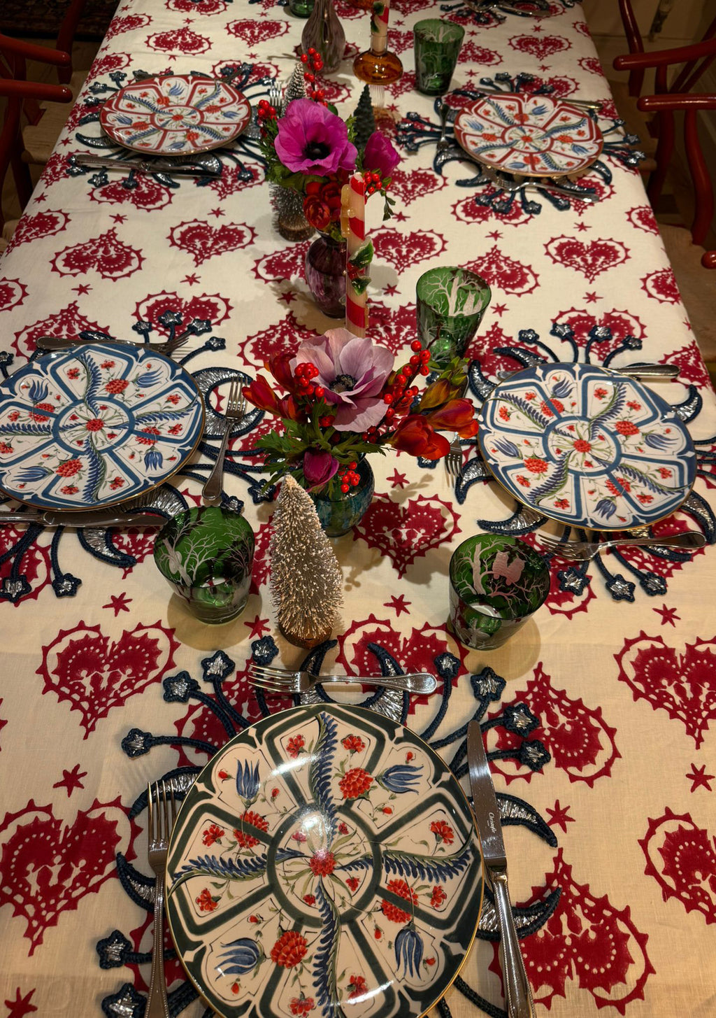 Heart Tablecloth