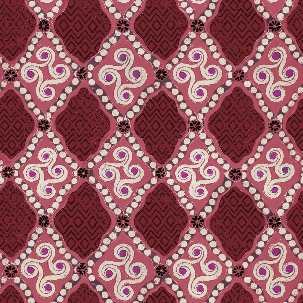 Talitha Pants High Vibrations Garnet